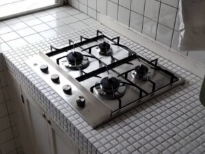 千葉キッチン取付け隊　グリルなしガスコンロの工事　施工後
